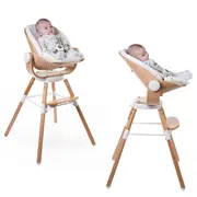 Sezut nou-nascut pentru scaun de masa Childhome Evolu 2/Evolu One.80, Natural/Alb ERFCH-CHEVONBNA