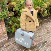 Valiza pentru copii Childhome Mini Traveller Gri ERFCH-CWSCKGR