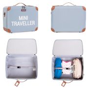Valiza pentru copii Childhome Mini Traveller Gri ERFCH-CWSCKGR
