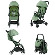 Carucior Leclerc Magic Fold Plus 2 in 1 Green ERFL-LEC25974-2-IN-1