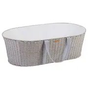 Cos bebe Childhome Moise cu saltea, Gri ERFCH-MBGR