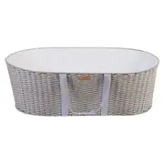 Cos bebe Childhome Moise cu saltea, Gri ERFCH-MBGR