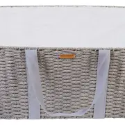 Cos bebe Childhome Moise cu saltea, Gri ERFCH-MBGR