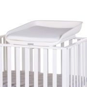 Masa de infasat pentru patut Childhome Evolux, 83x60 cm, Alb ERFCH-CHUEVOW
