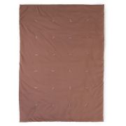Patura matlasata Childhome 140x100 cm Jerse, Ruginiu ERFCH-CCQBLRU