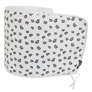 Protectie patut Childhome 35x340 cm Jerse, Leopard ERFCH-CCPPJLEO
