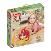 Quercetti Four Puzzle Animale Fantastice Bio ERFQ80710