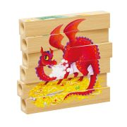 Quercetti Four Puzzle Animale Fantastice Bio ERFQ80710