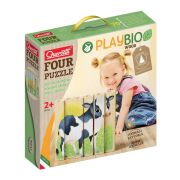 Quercetti Four Puzzle Animale Ferma Bio ERFQ80712