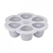 Recipient ermetic silicon multiportii 6x150 ml Beaba Light Mist ERFB912805