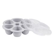 Recipient ermetic silicon multiportii 6x90 ml Beaba Light Mist ERFB912806