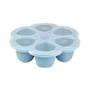 Recipient ermetic silicon multiportii 6x90 ml Beaba Windy Blue ERFB912493