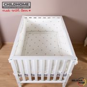Salteluta de joaca Childhome 75x95 cm Jerse/Muselina, Inimioare ERFCH-CCPMJOH