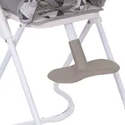 Scaun de masa Graco Snack N Stow Patchwork Grey ERFG3T999PWGEU