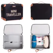 Valiza pentru copii Childhome Mini Traveller Negru ERFCH-CWSCKBLGO