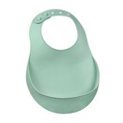 Baveta silicon Beaba Sage Green ERFB913541