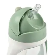 Cana cu pai din Tritan Beaba 300 ml Sage Green ERFB913533