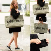 Geanta Childhome Family Bag Kaki ERFCH-CWFBKA