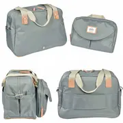 Geanta de infasat Beaba Geneva II Sage Green ERFB940271