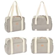 Geanta de infasat Beaba Paris Pearl Grey ERFB940295