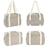 Geanta de infasat Beaba Paris Pearl Grey ERFB940295