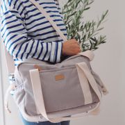 Geanta de infasat Beaba Paris Pearl Grey ERFB940295