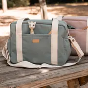 Geanta de infasat Beaba Paris Sage Green ERFB940296