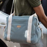 Geanta de infasat Beaba Paris Sage Green ERFB940296