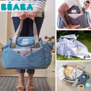 Geanta de infasat Beaba Sydney II Heather Grey ERFB940274