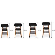Masuta de infasat Childhome Evolux Nuc/Negru ERFCH-CHTEVONBL