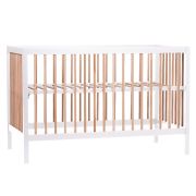 Patut Childhome Cot 97 Fag 60x120 cm, Natural/Alb ERFCH-BE97WN