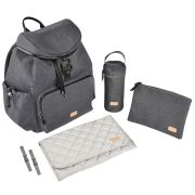 Rucsac de infasat Beaba Vancouver Dark Grey ERFB940267