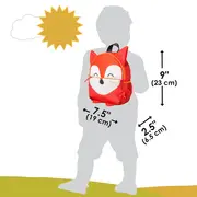 Rucsac si curea de siguranta Diono Sure Steps Fox ERFD40186