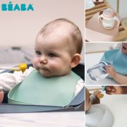 Set 2 Bavete silicon Beaba Light Mist/Sage Green ERFB913542