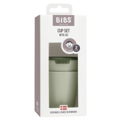 Bibs - set 2 pahare pentru bebe, sage bbb4310250