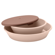 Bibs - set pentru diversificare si hranire, blush bbb4320244