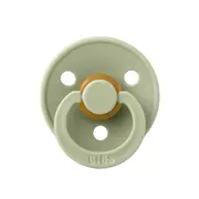 Bibs - suzeta colour latex, tetina simetrica, 0 luni +-sage bbb121250c