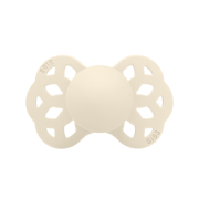 Bibs - suzeta infinity silicon, tetina simetrica, 0 luni +-ivory bbb441216c