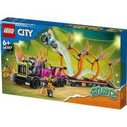 LEGO CITY CAMION DE CASCADORIE SI PROVOCAREA CERCURILOR DE FOC 60357 VIVLEGO60357