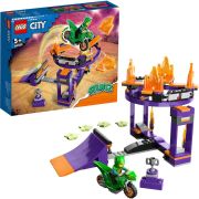 LEGO CITY PROVOCAREA DE CASCADORII PE RAMPA CU SARITURA PRIN COS 60359 VIVLEGO60359
