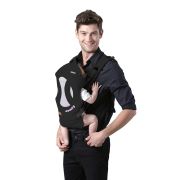 Marsupiu chipolino comfy black pink hubkencm0223bp