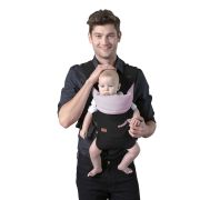 Marsupiu chipolino comfy black pink hubkencm0223bp