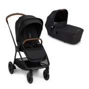 Nuna - carucior compact triv next caviar 2 in 1 bbbsti6600cvrglset