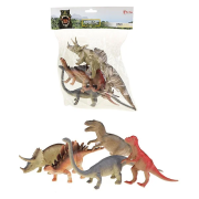 Set 5 figurine Dinozauri Animal World Keycraft TT34923A BBJTT34923A_Initiala