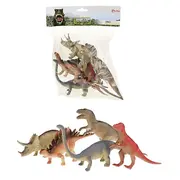 Set 5 figurine Dinozauri Animal World Keycraft TT34923A BBJTT34923A_Initiala