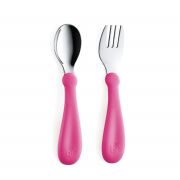 Set tacamuri din inox pentru copii BabyJem (Culoare: Gri) JEMbj_5224