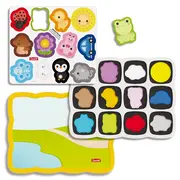 Smart Puzzle Quercetti - Primele culori si cuvinte ERFQ00231