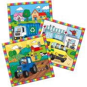 Baby water magic: carte de colorat vehicule