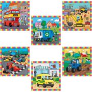 Baby water magic: carte de colorat vehicule