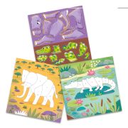 Cartea mea cu stickere - animalute salbatice